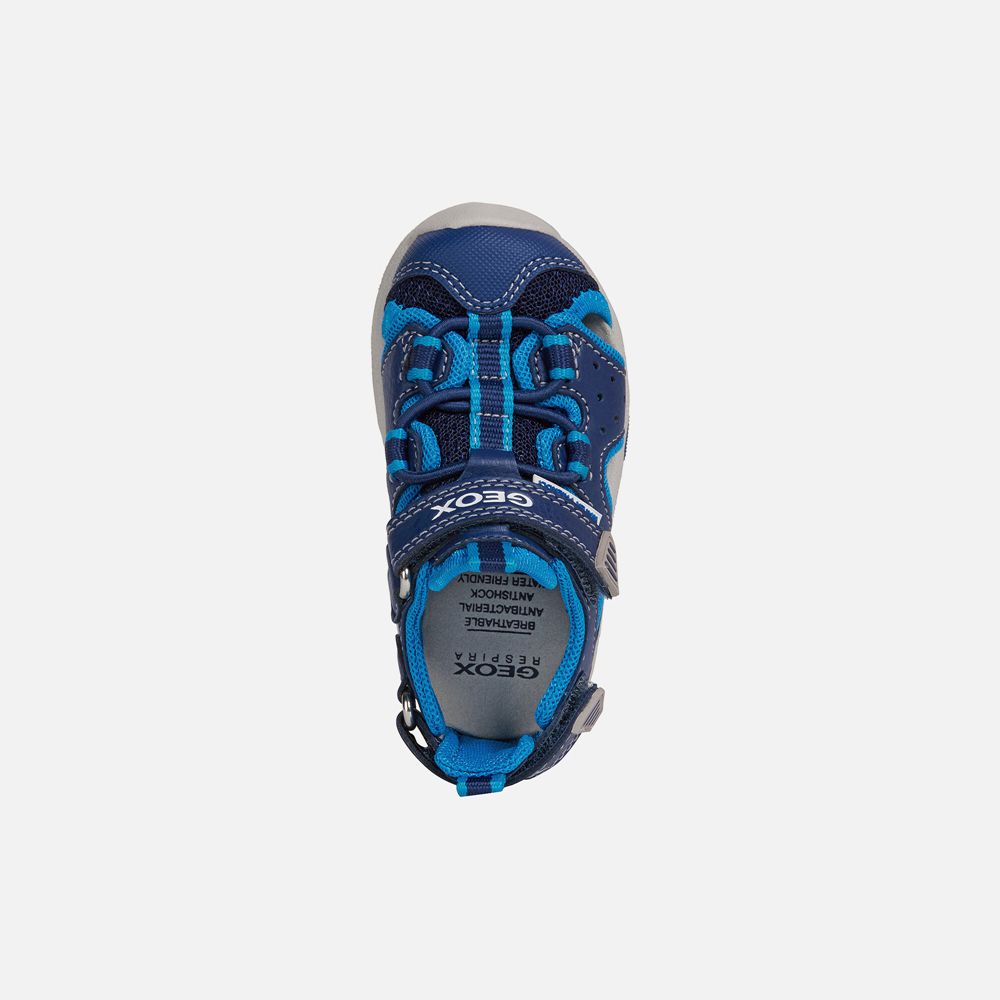 Sandales Geox Multy Boy - Bleu Marine - Bebe 743986-CQB